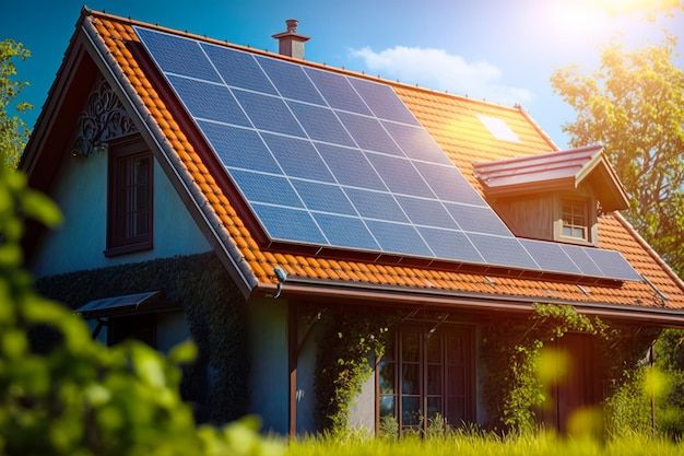 Solar Technician Inspecting Panel
